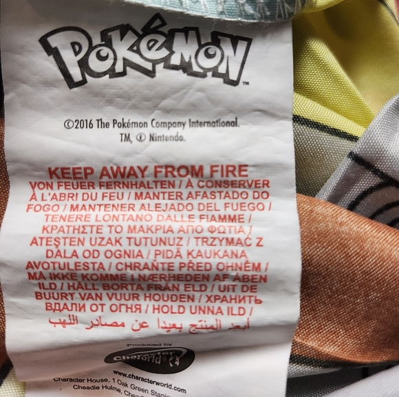 Nintendo Pokemon Licensed Bedding Reversible Double Sided Duvet Cover - Picture 6 of 7